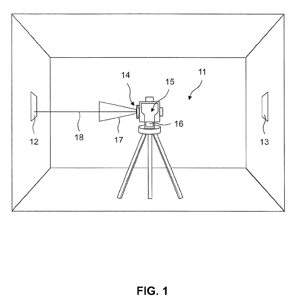 Target object for a laser measuring device and method for identifying the target object