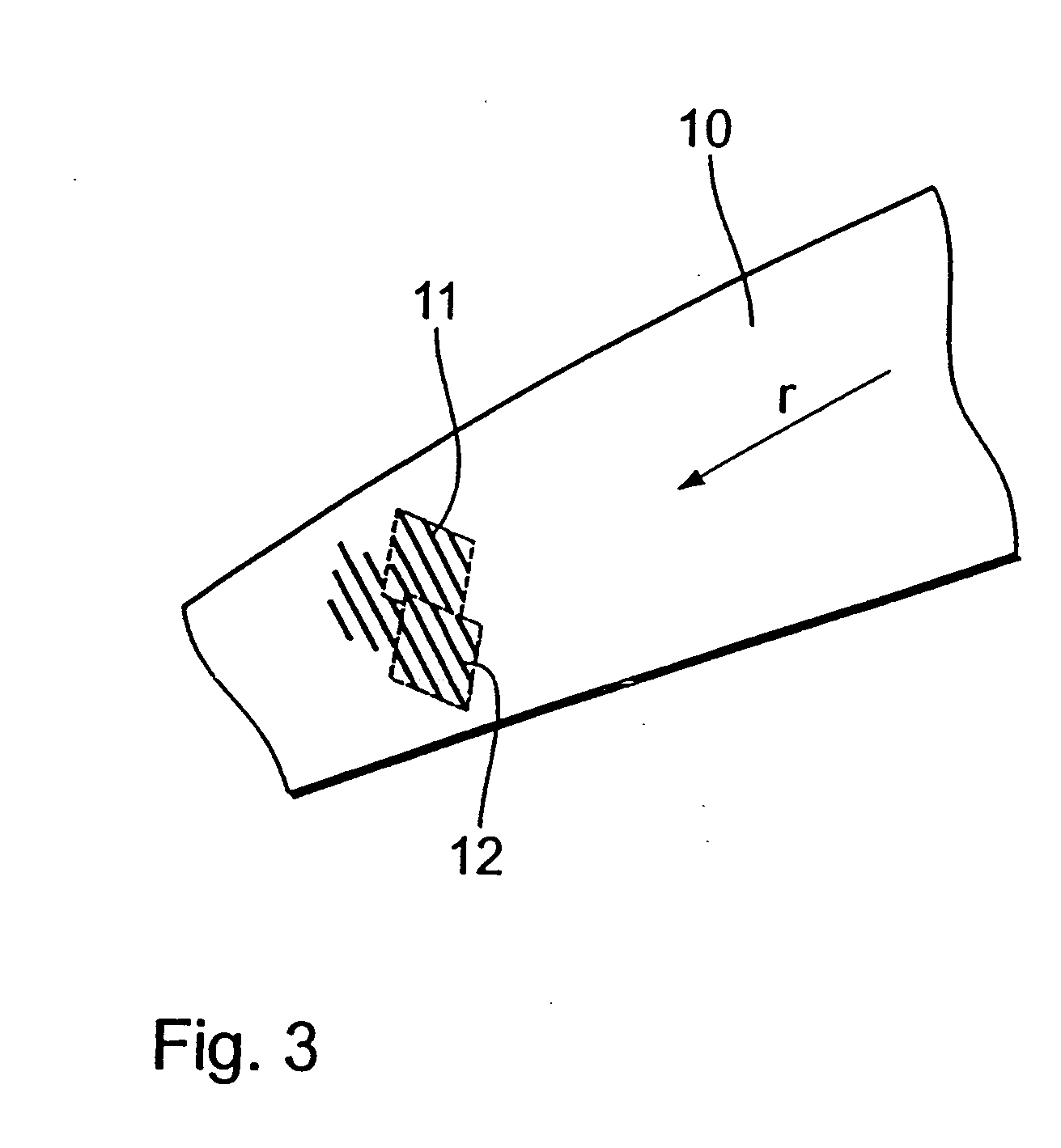 Reduction in the noise produced by a rotor blade of a wind turbine
