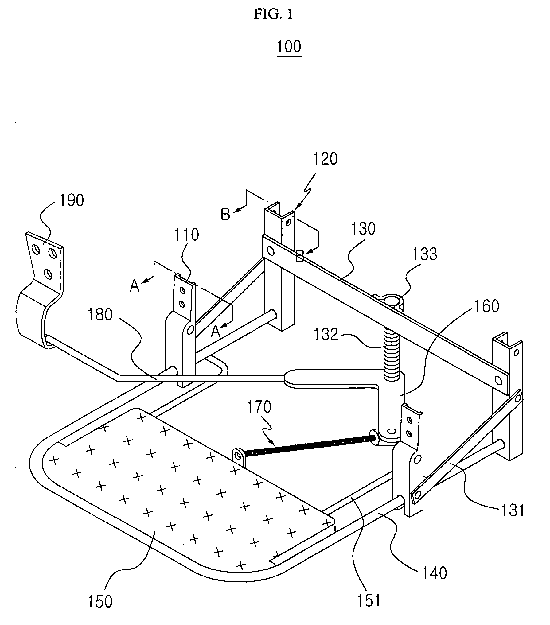 Movable side step for a vehicle