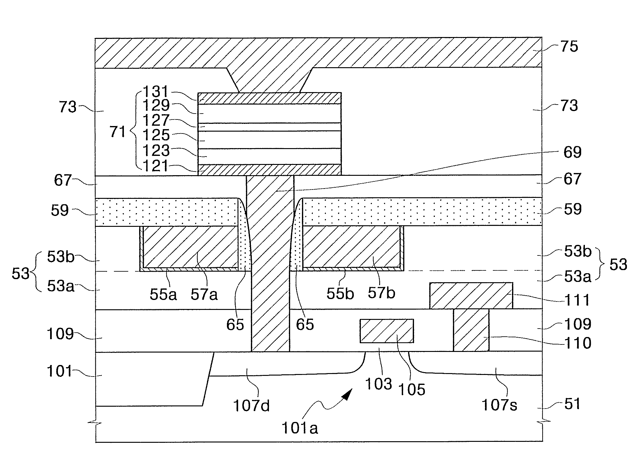 Magnetic Random Access Memory Cells Having Split Subdigit Lines Having Cladding Layers Thereon and Methods of Fabricating the Same