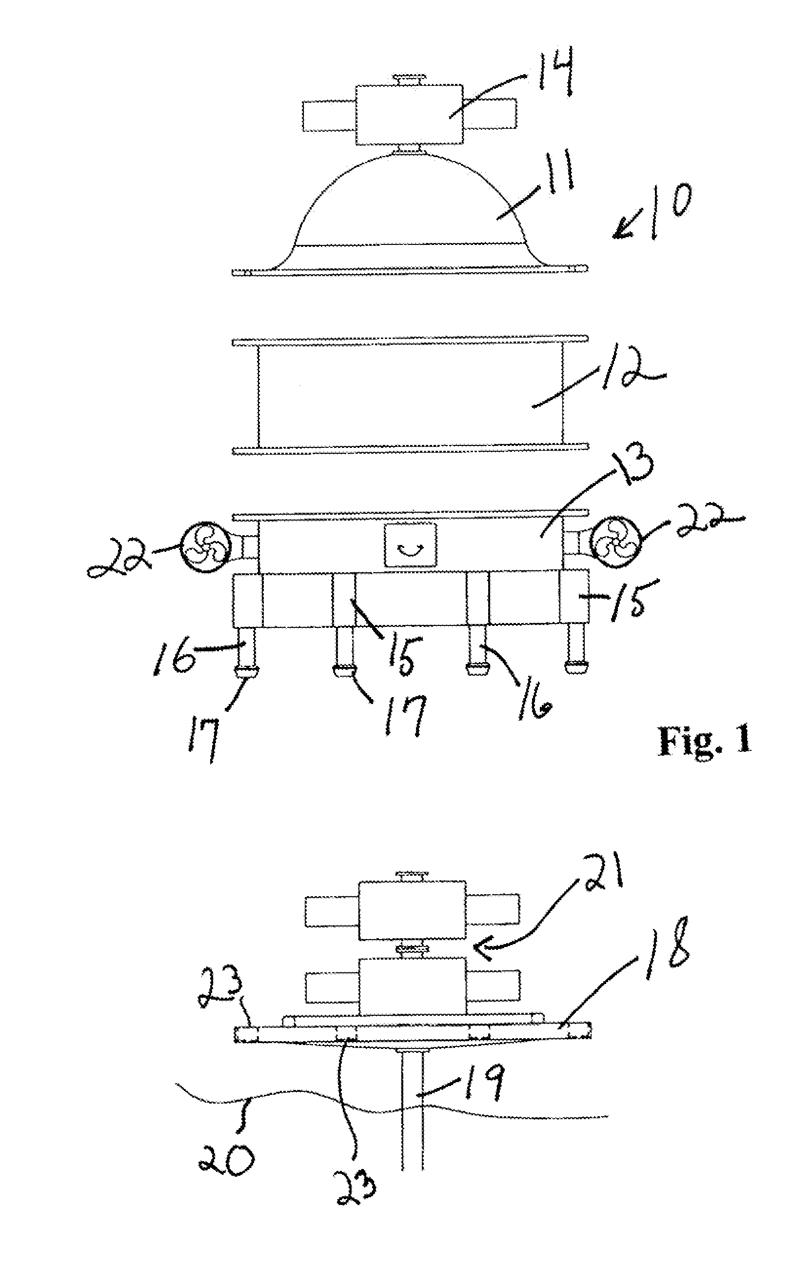 Apparatus and method for isolating and securing an underwater oil wellhead and blowout preventer