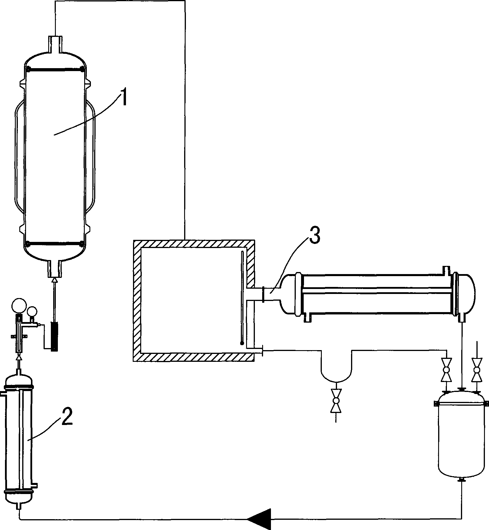 Technique for extracting and separating tea polyphenol from tea-leaf