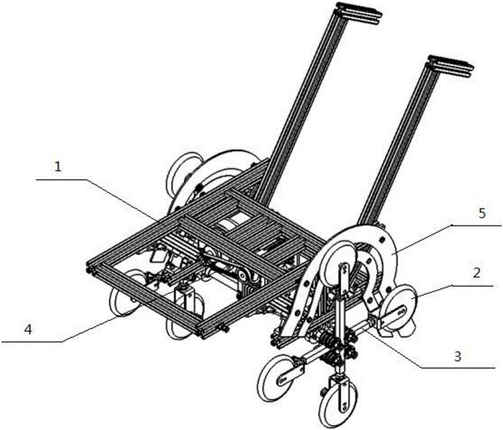 Moped making people rapidly and stably go upstairs