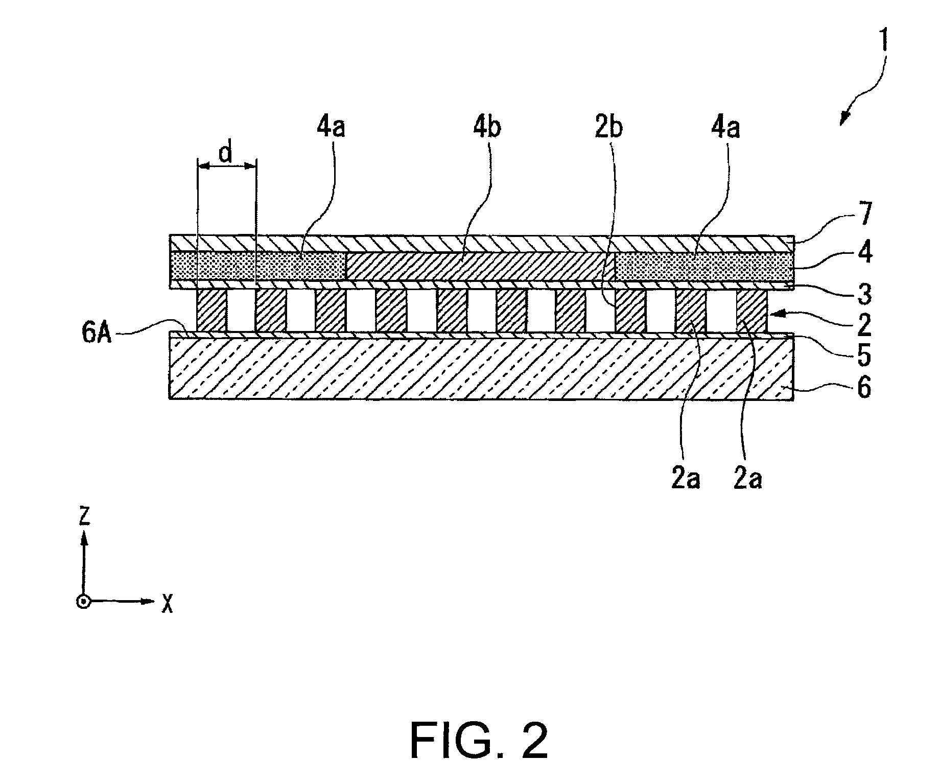 Optical element, liquid crystal device, and electronic apparatus