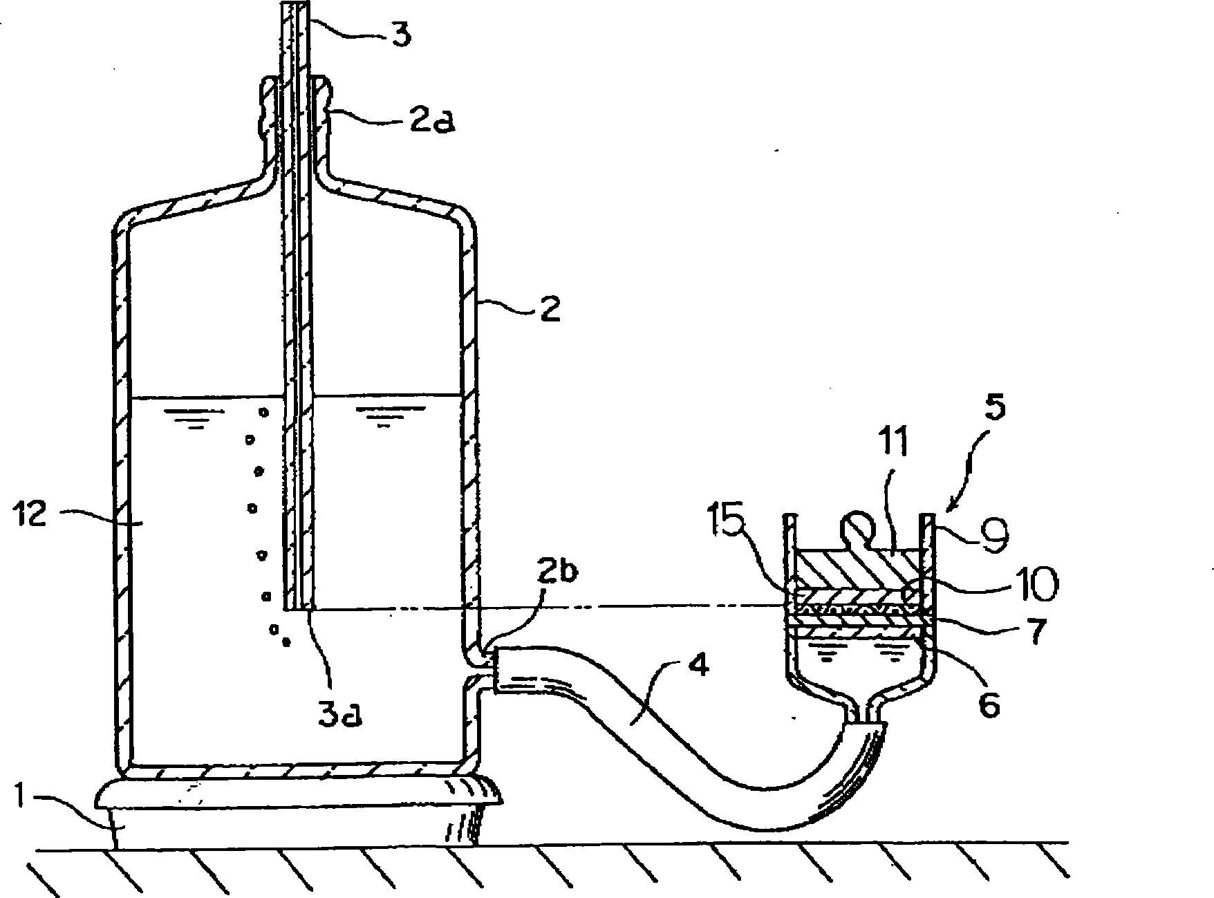 Water-absorbing agent and body liquid absorbing production