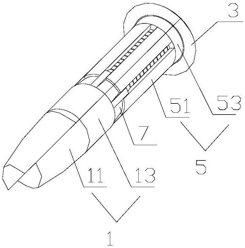 Self-drilling pulling rivet