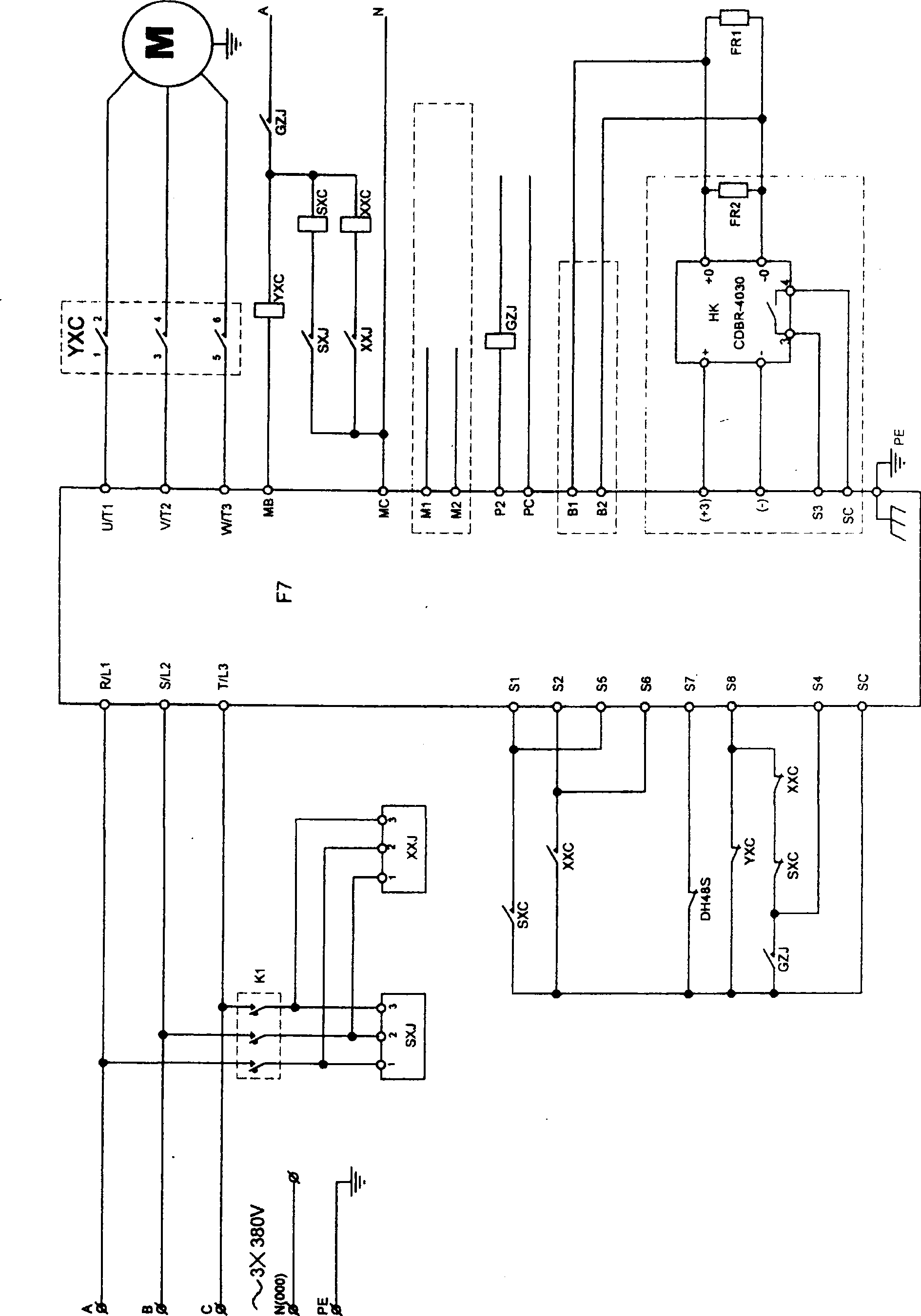 Energy-saving controller of automatic elevator