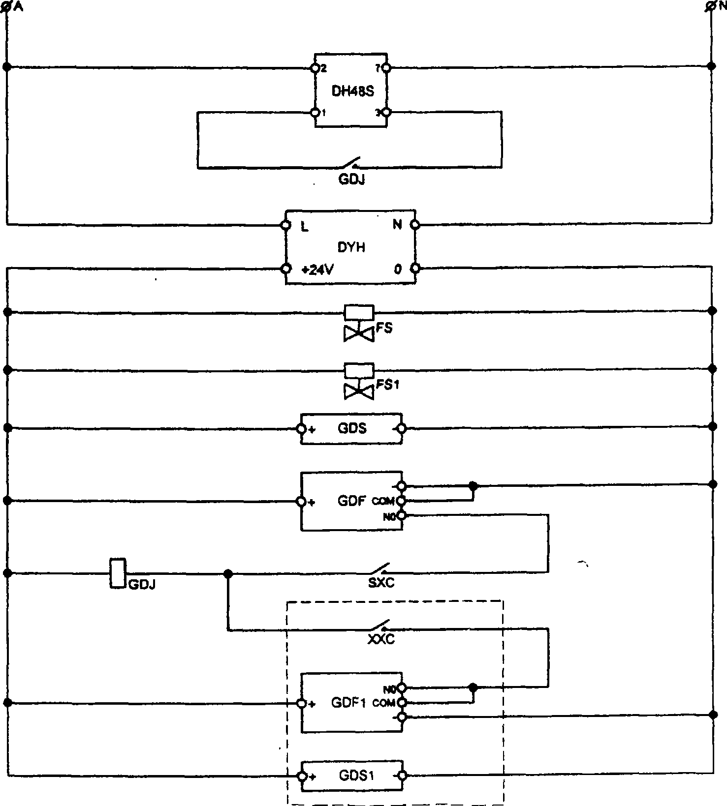 Energy-saving controller of automatic elevator