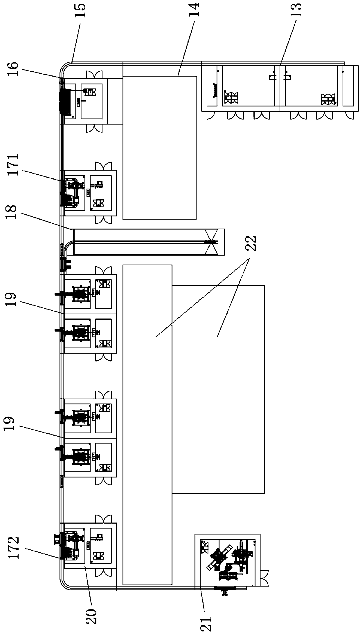 Combined firework automatic production line