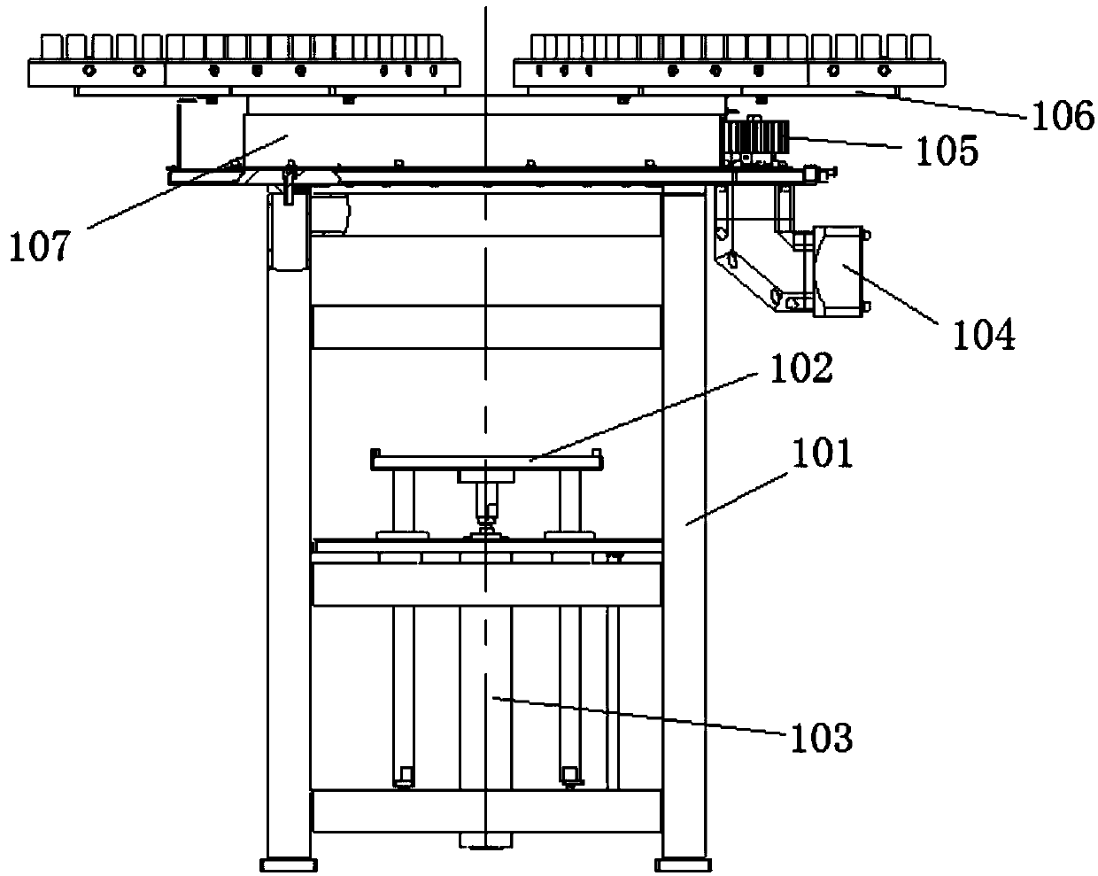 Combined firework automatic production line