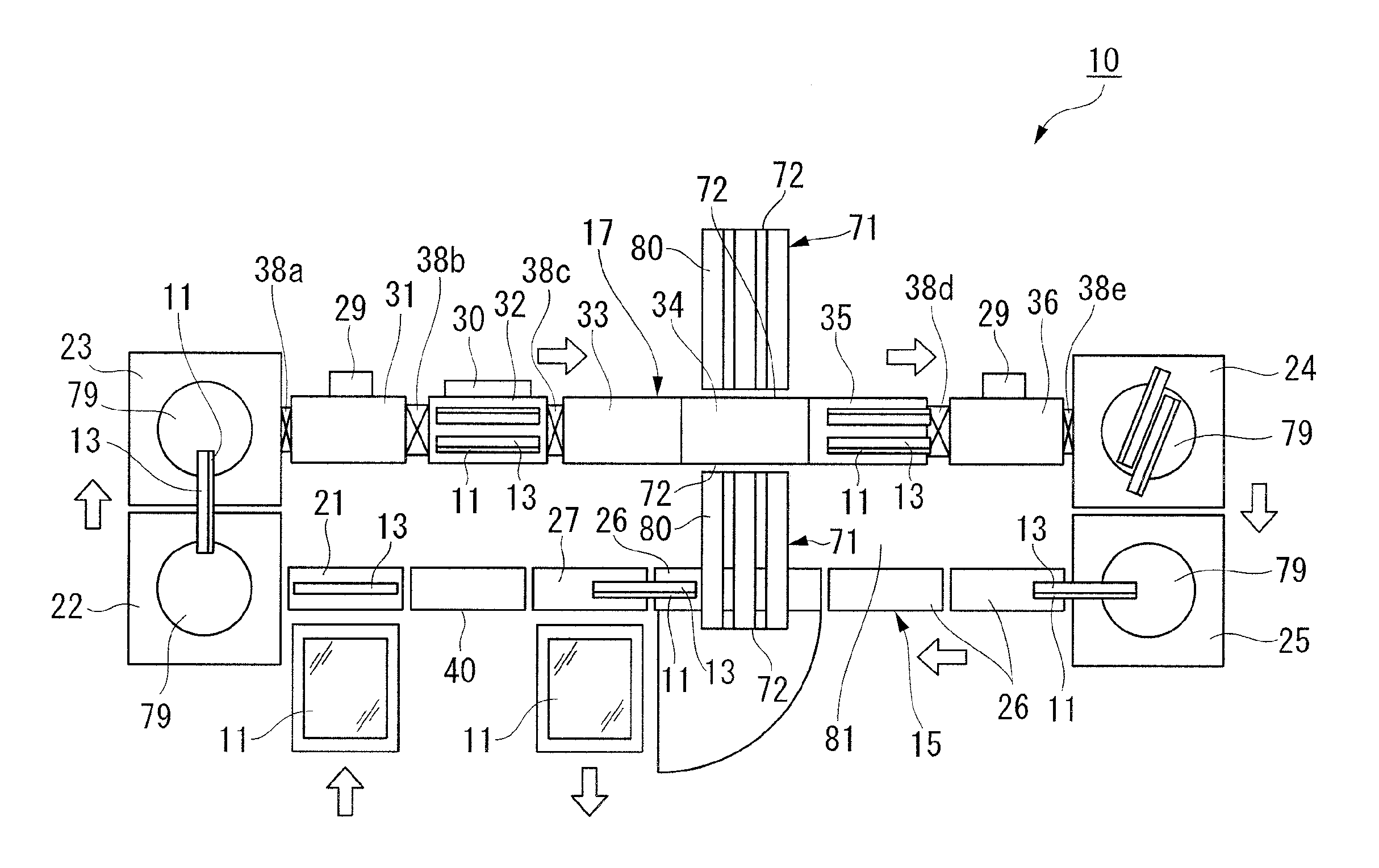 Conveyor and deposition apparatus, and maintenance method thereof