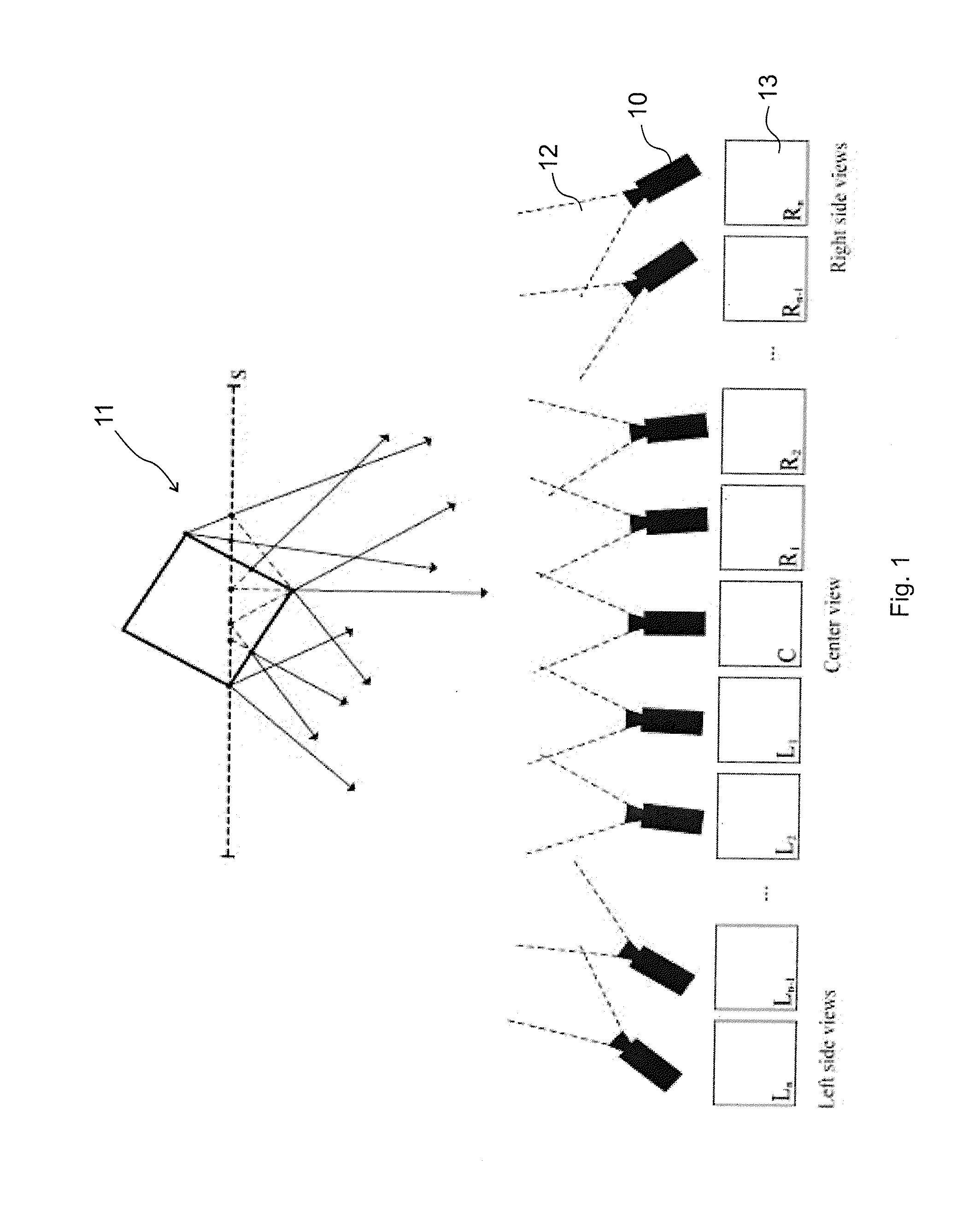 Image Coding And Decoding Method And Apparatus For Efficient Encoding And Decoding Of 3D Light Field Content