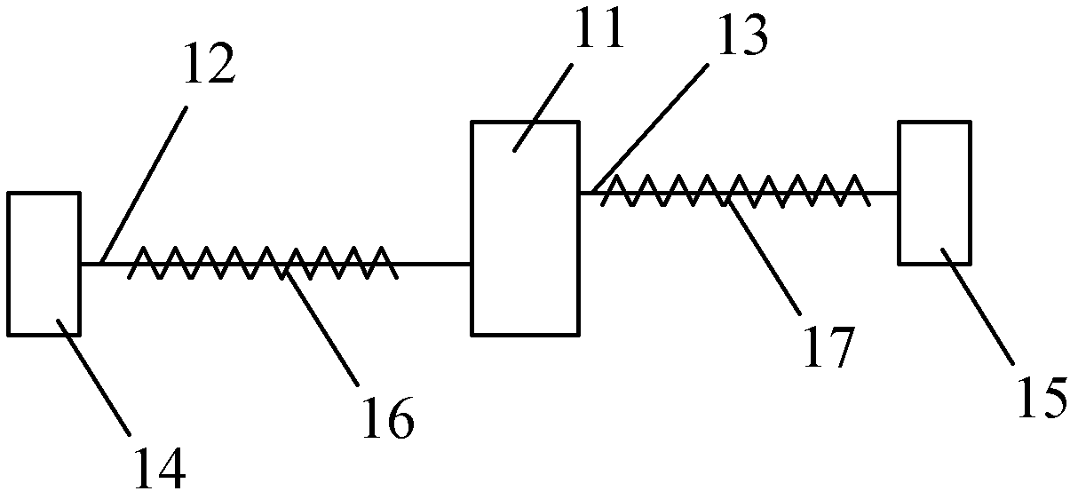 Spring module and slide phone with same