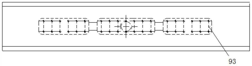 Harm-reducing full-particle filter stick as well as preparation method and application thereof