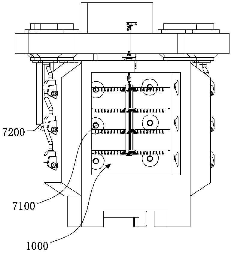 Intelligent surface treatment method for workpiece