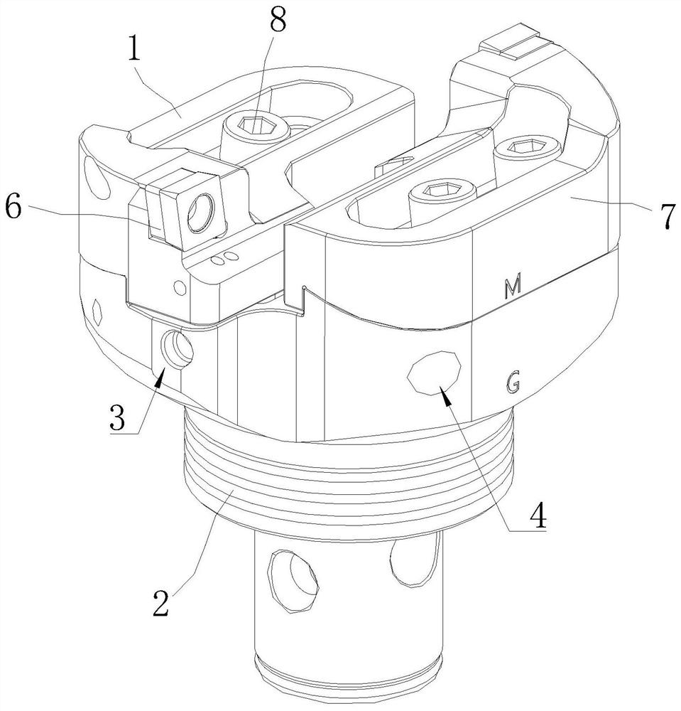 A Boring Cutter Head with Adjustable Diameter Variable Speed