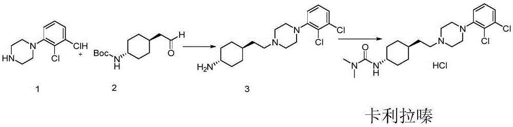 Preparation method for trans 4-amino-cyclohexyl acetate derivative