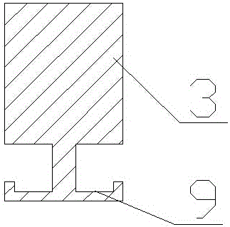 Large-span multi-fulcrum single-beam crane