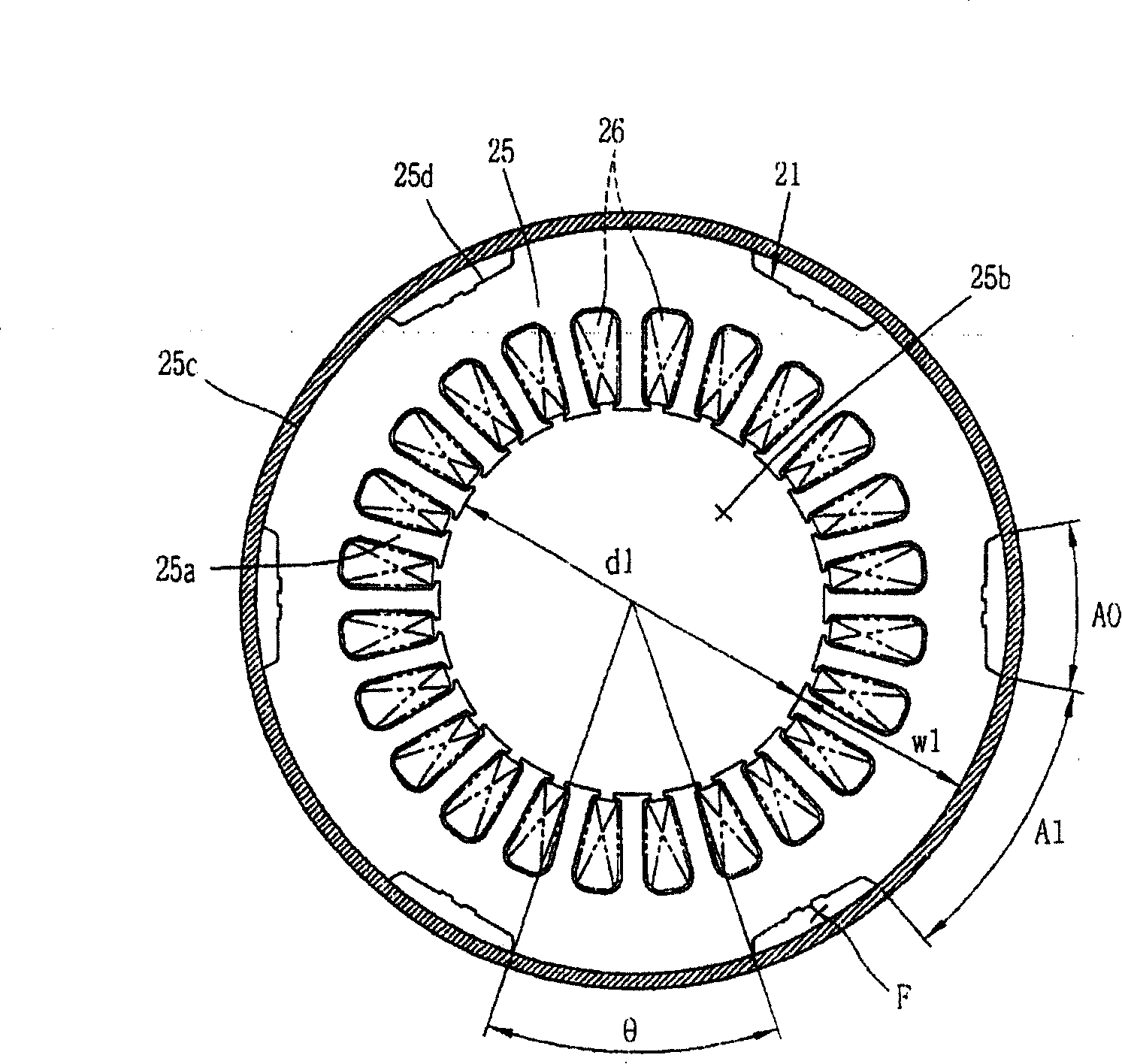 Compressor and air conditioner containing the same