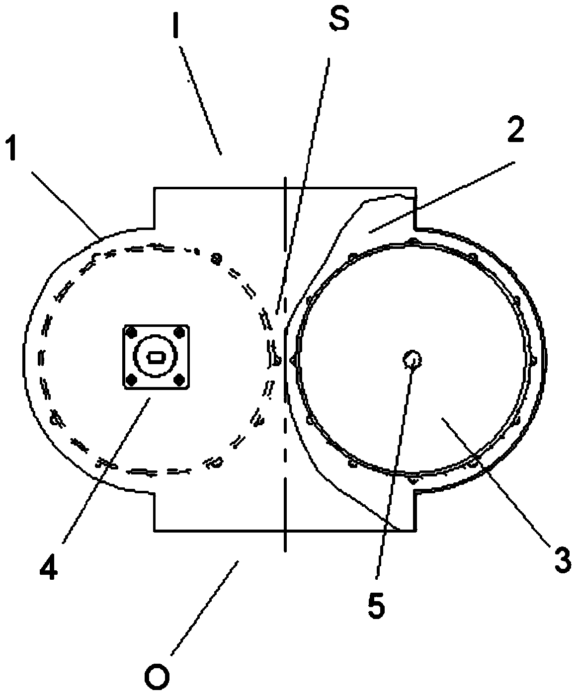 A receiving device and a belt conveyor