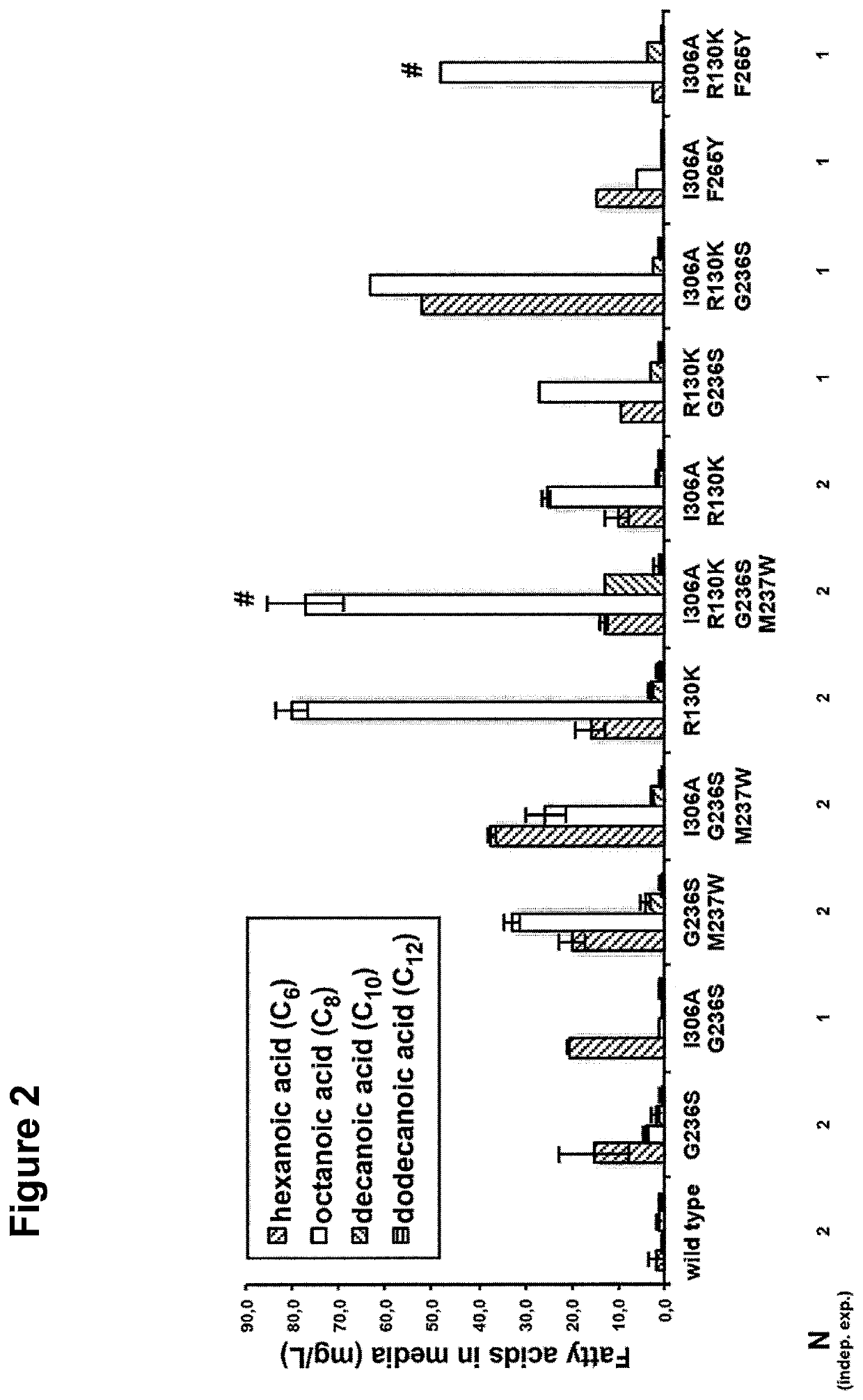 Microbiological production of short fatty acids and uses thereof
