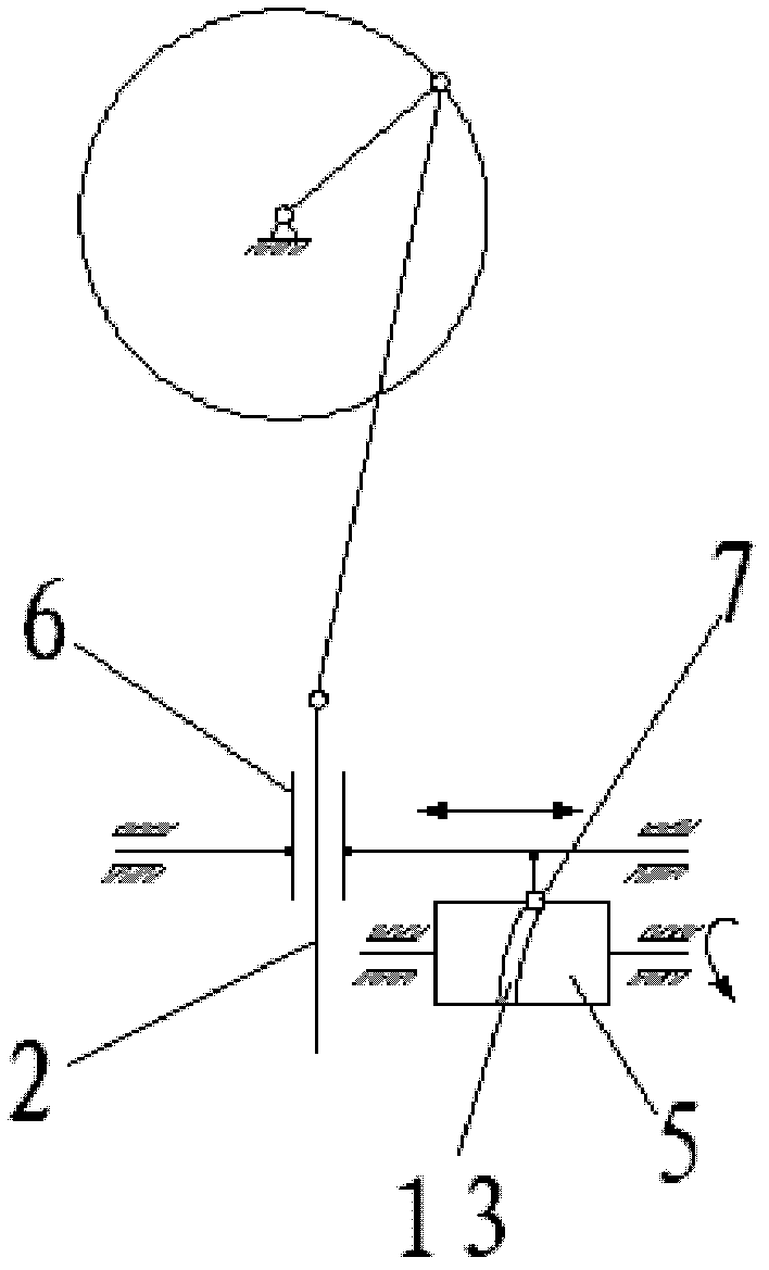 Elliptical track acupuncture mechanism