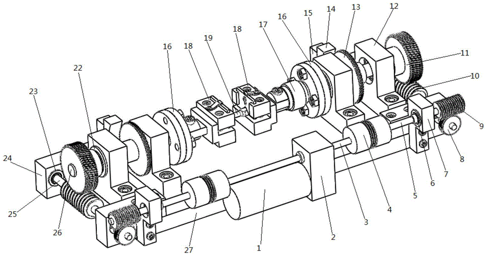 A mechanical performance tester for in-situ micro-torsion materials with double-sided dynamics under microscopic field of view