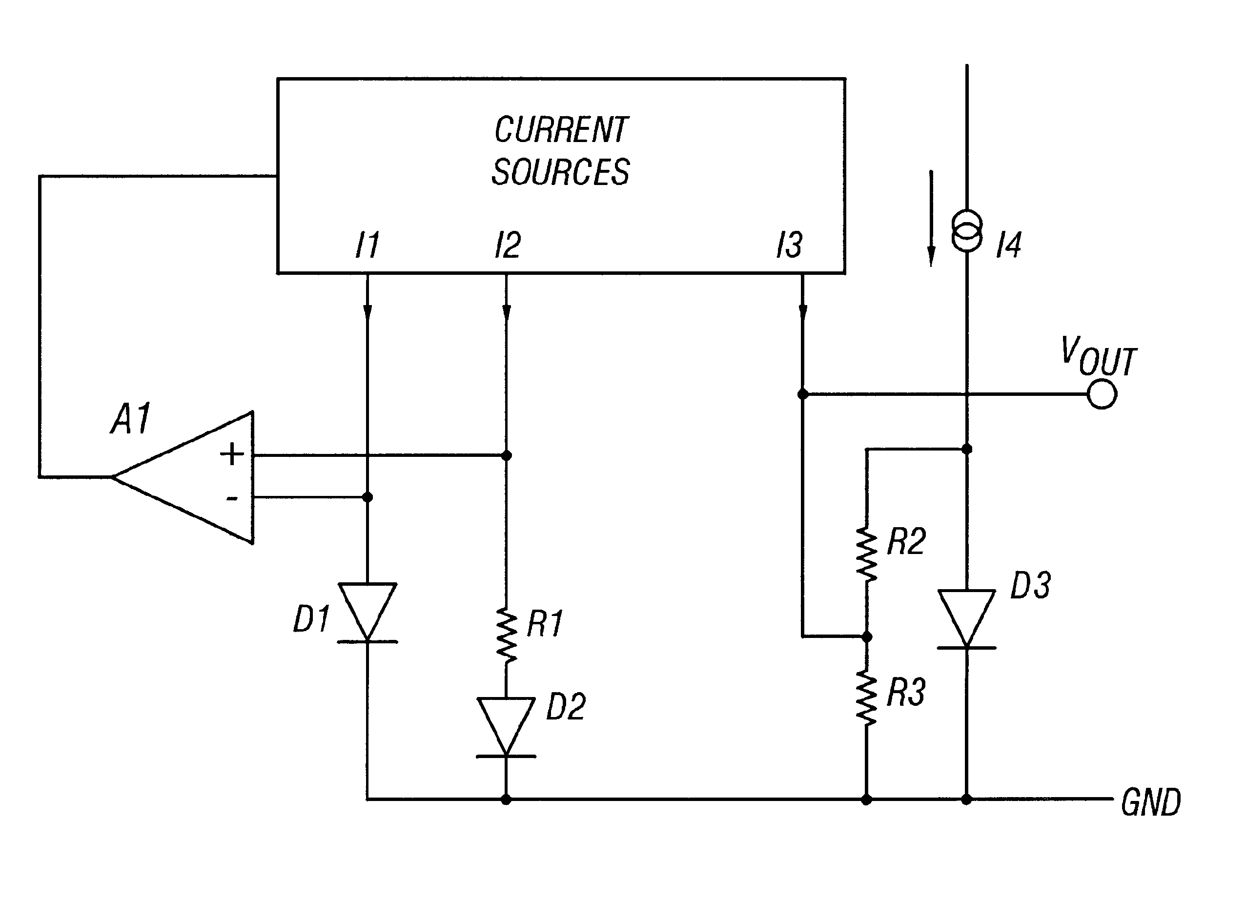 Regulated low-voltage generation circuit