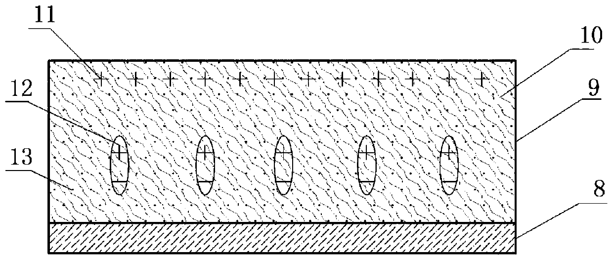 An electromagnetic integrated nanofiber filter material and its preparation and activation method