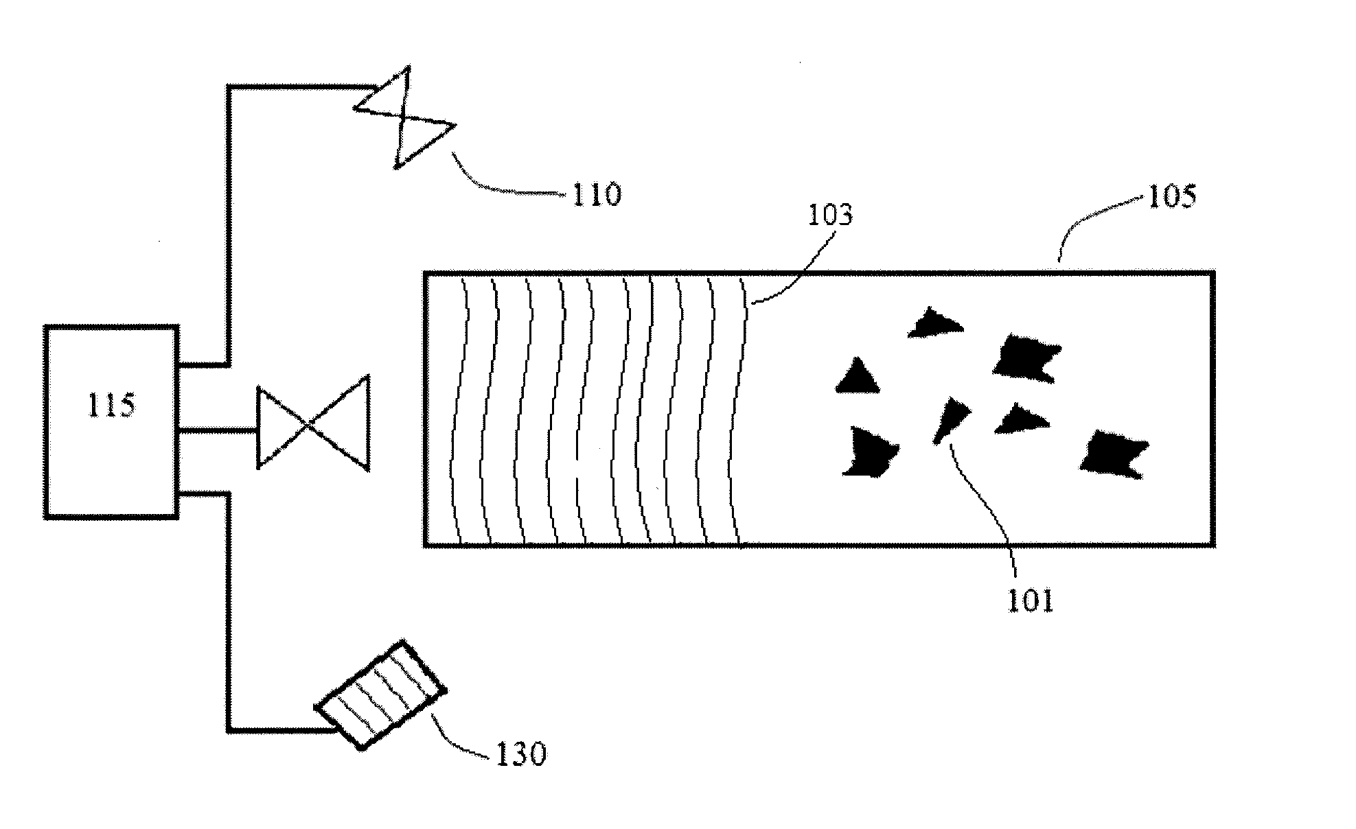 System and method for measuring fluid front position on shale shakers