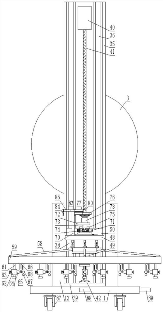 Agricultural multifunctional pesticide spraying device