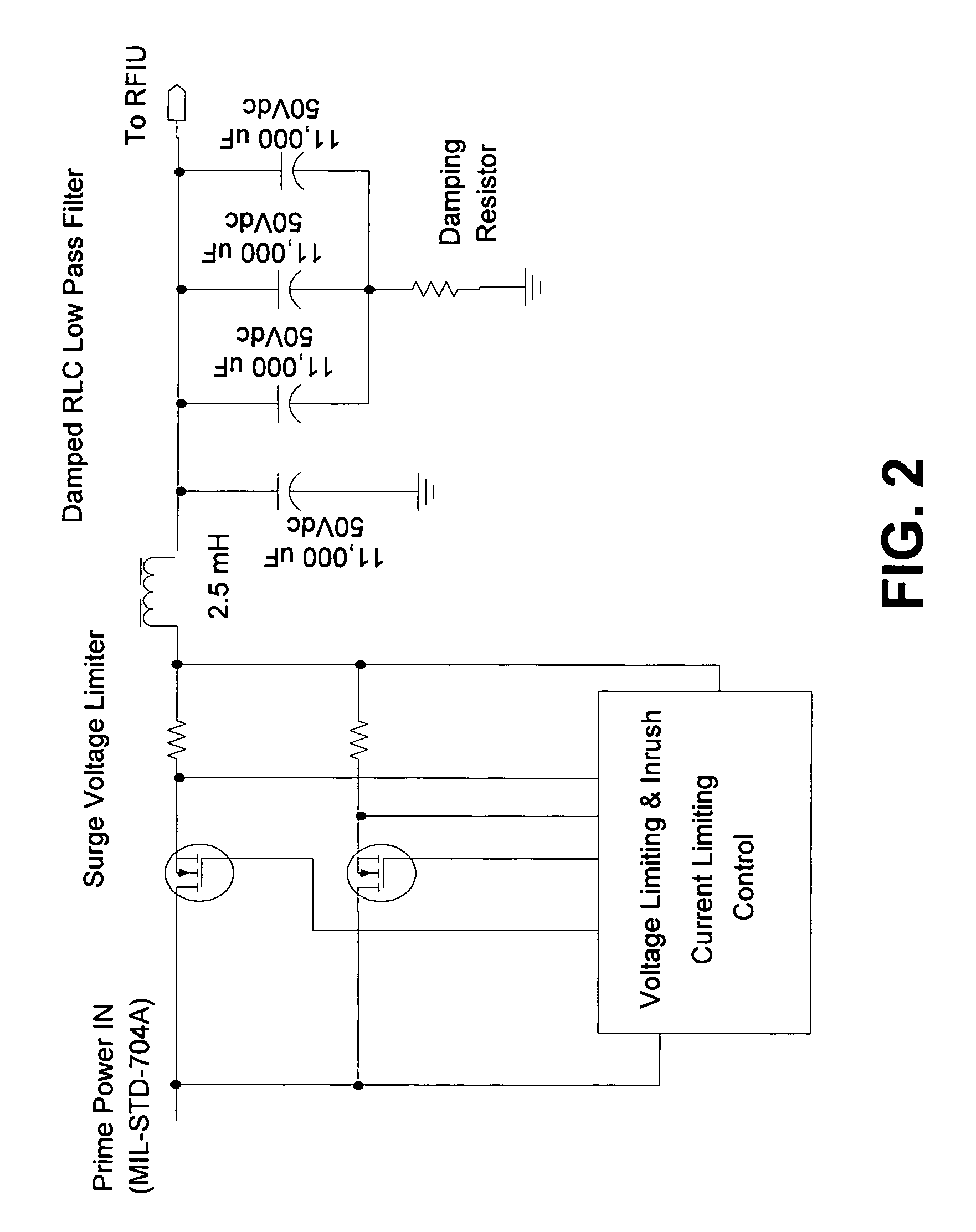 Low-frequency power line emissions reduction system and method