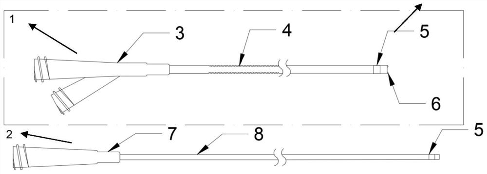 A kind of intravascular delivery device and its application