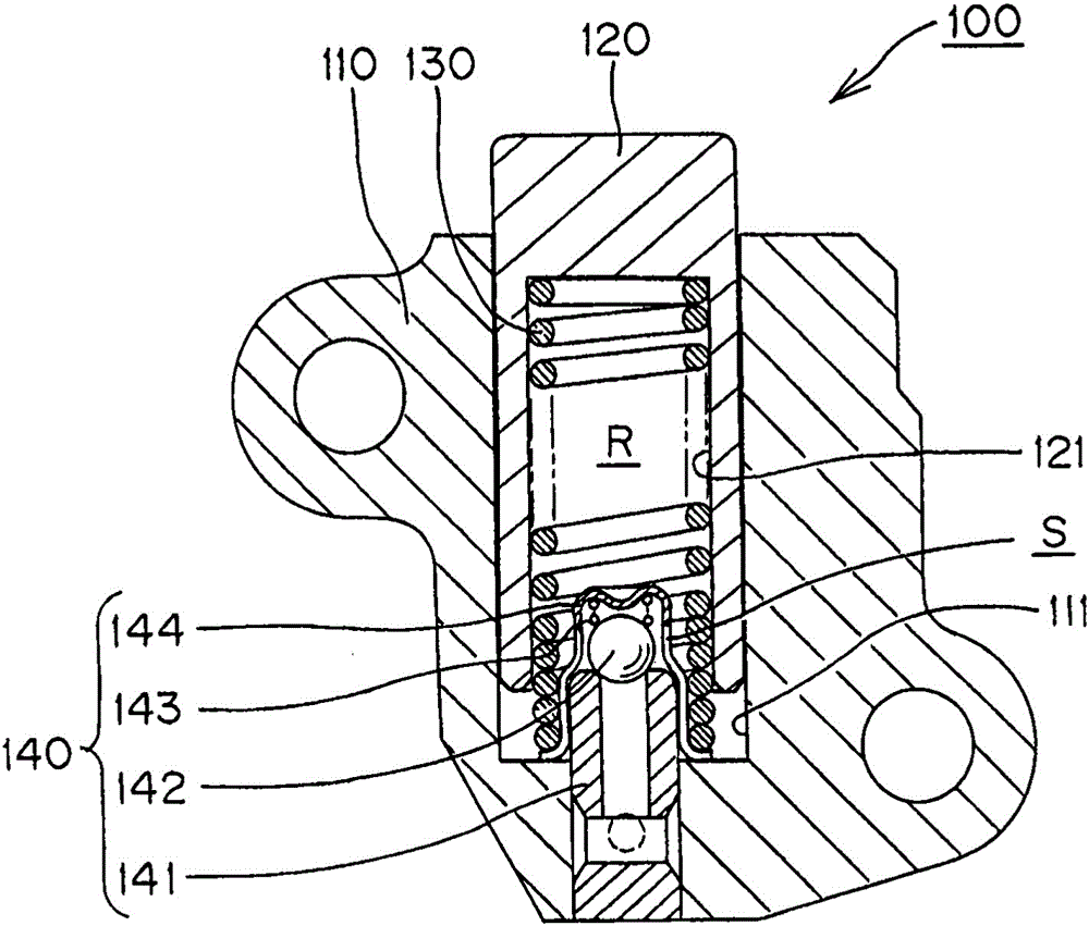 Tensioner core and tensioner and diverter with the same