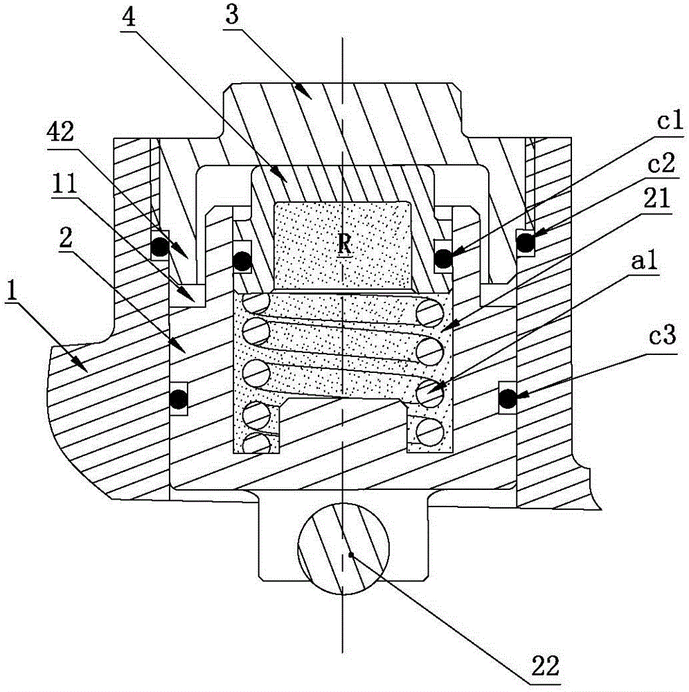 Tensioner core and tensioner and diverter with the same