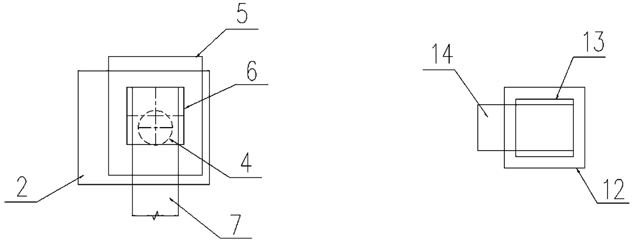 Swivel construction frame type pier and construction method thereof