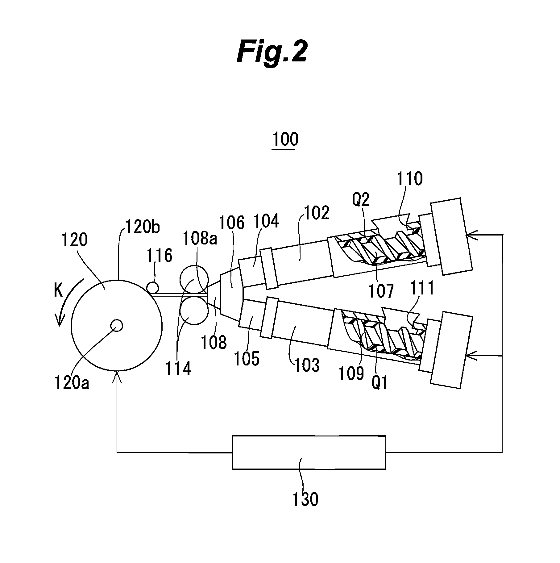 Rubber strip material