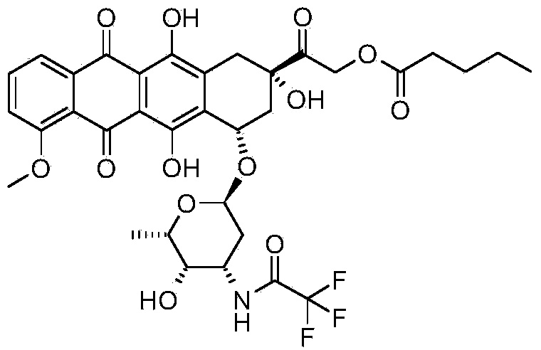 Synthesis method for valrubicin