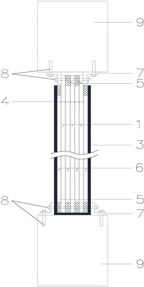 Anti-buckling steel plate shear wall with combined vertical seams