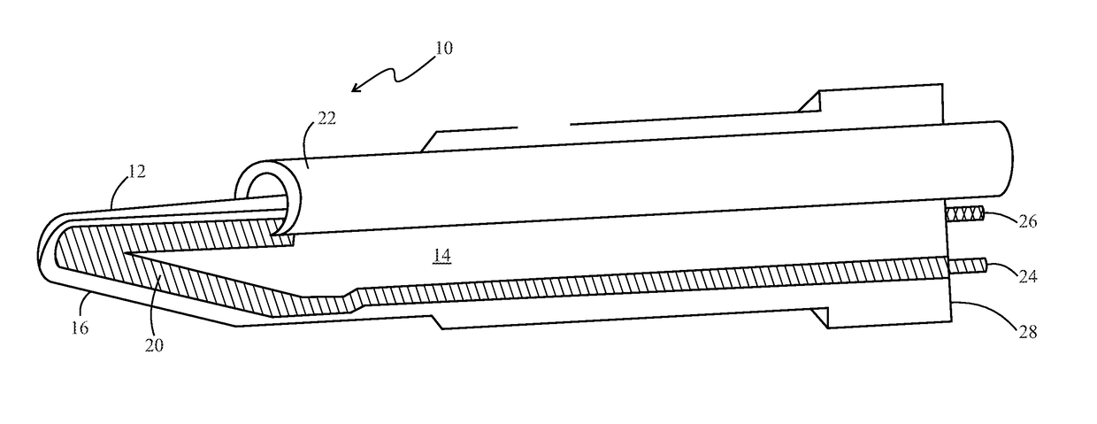 Ultrapolar telescopic and non-telescopic electrosurgery pencils with argon beam capability and ultrapolar electrosurgery blade assembly