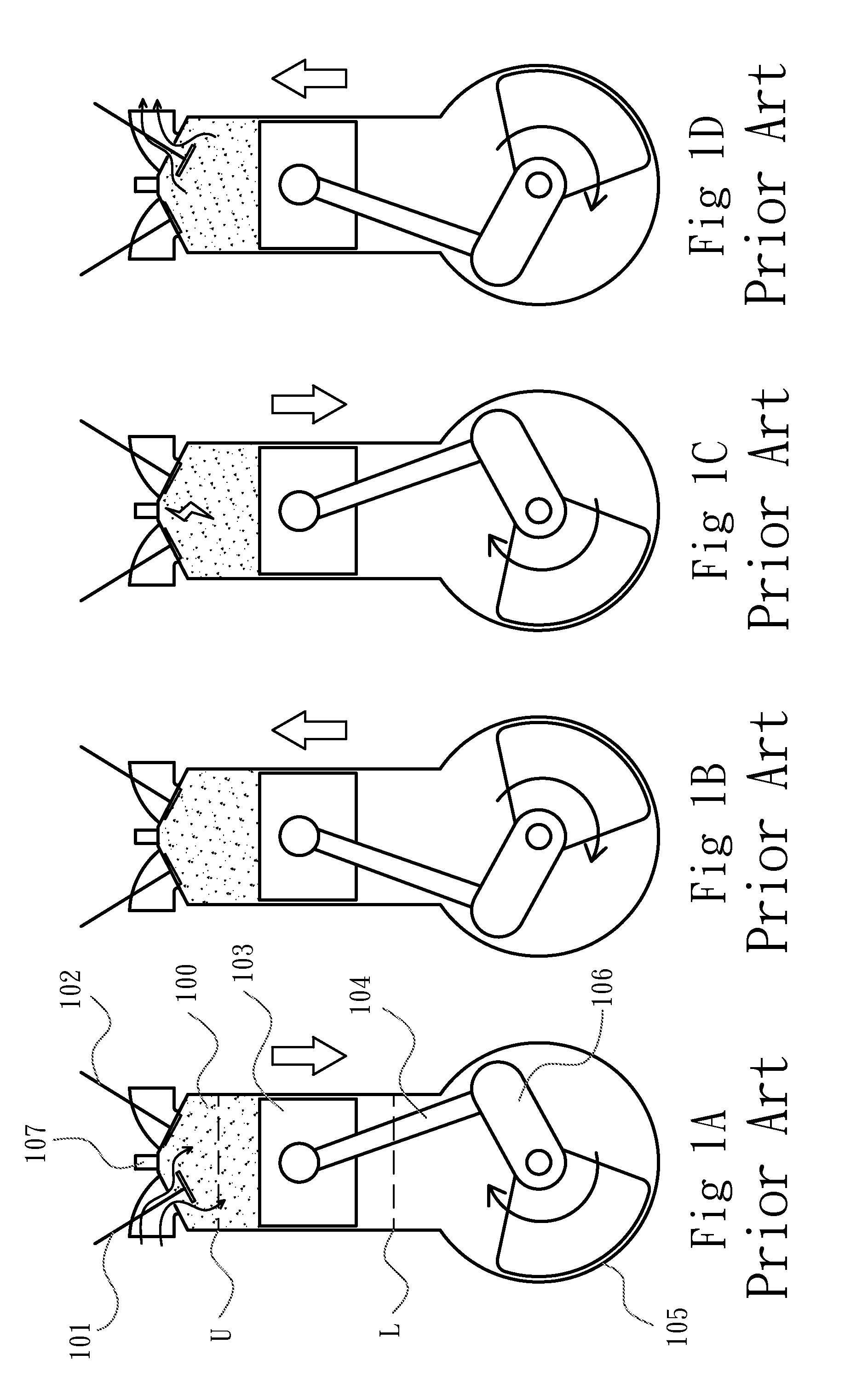 Engine structure having conjugate cam assembly
