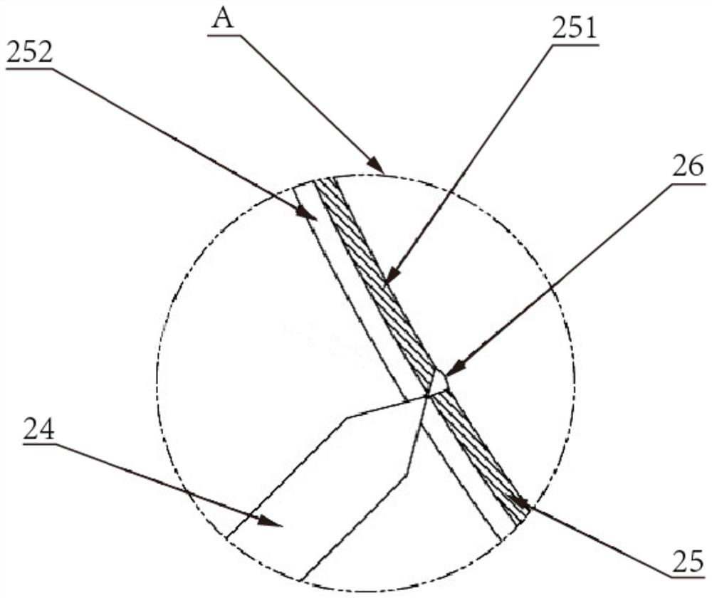 Longitudinal seam back gouging equipment for composite plate pressure vessel