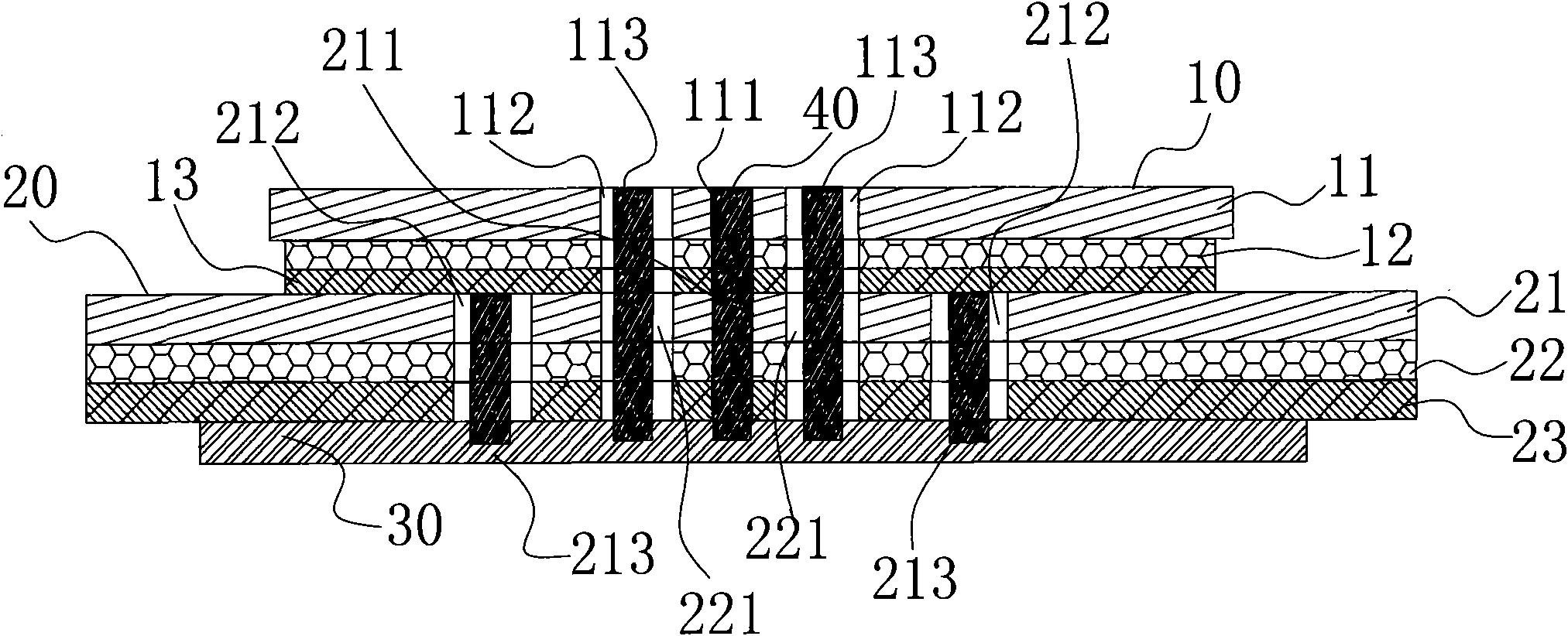 Double-frequency microstrip antenna