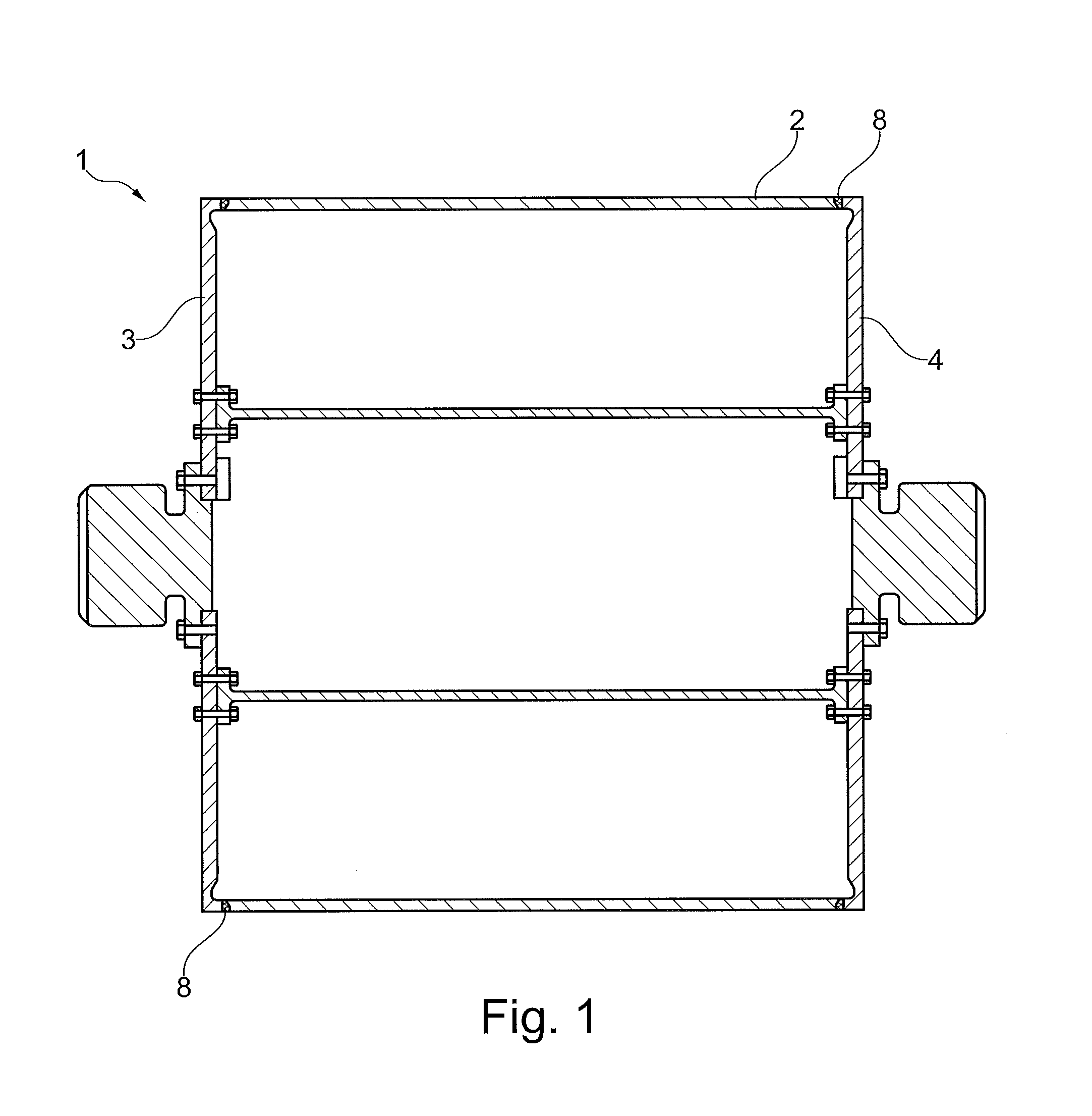 A method of making a steel yankee cylinder