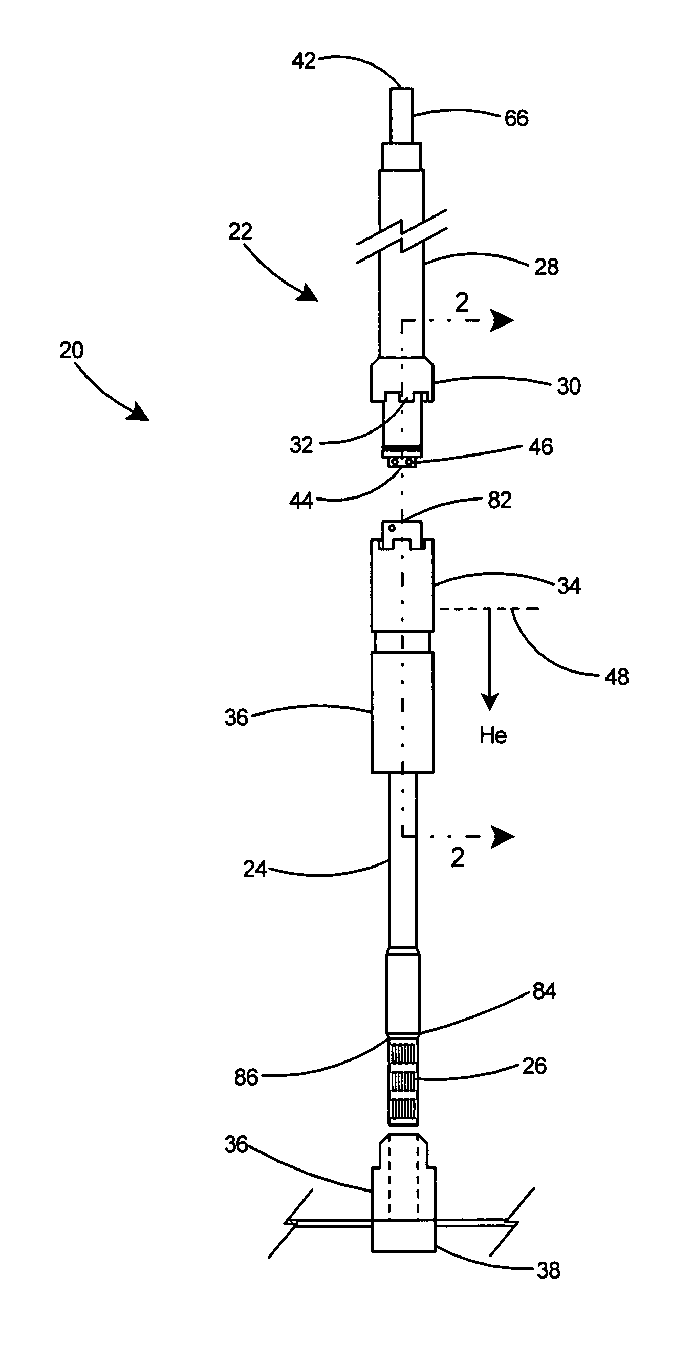 Remote vacuum or pressure sealing device and method for critical isolated systems