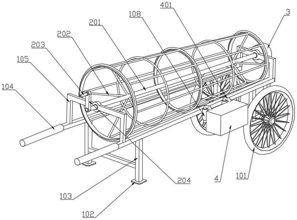 Straw separating device