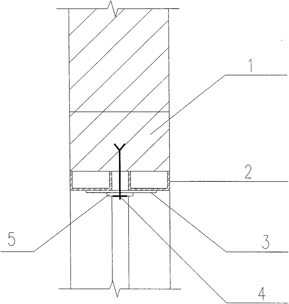 Reinforcement structure and reinforcement method for door and window openings of brick-concrete houses