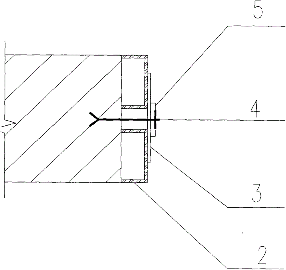 Reinforcement structure and reinforcement method for door and window openings of brick-concrete houses