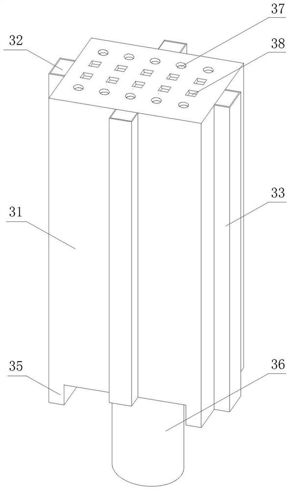 Combined anti-corrosion supporting device for transverse seismic resistance of bridge