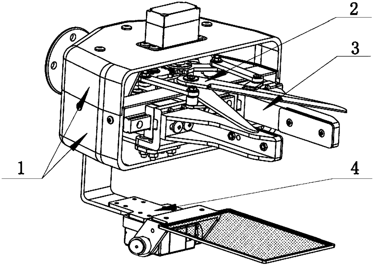 End effector of a string-type fruit picking robot